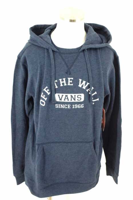 VANS (バンズ) ロゴ刺繍プルオーバーパーカー メンズ トップス