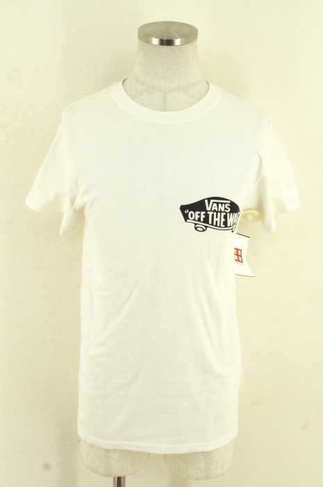 SASQUATCHfabrix. × VANS(サスクワァッチファブリックス×ヴァンズ) 16SS プリントロゴTシャツ メンズ トップス