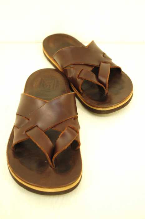 The Sandalman×HORWEEN （サンダルマン×ホーウィン） レザーサンダル
