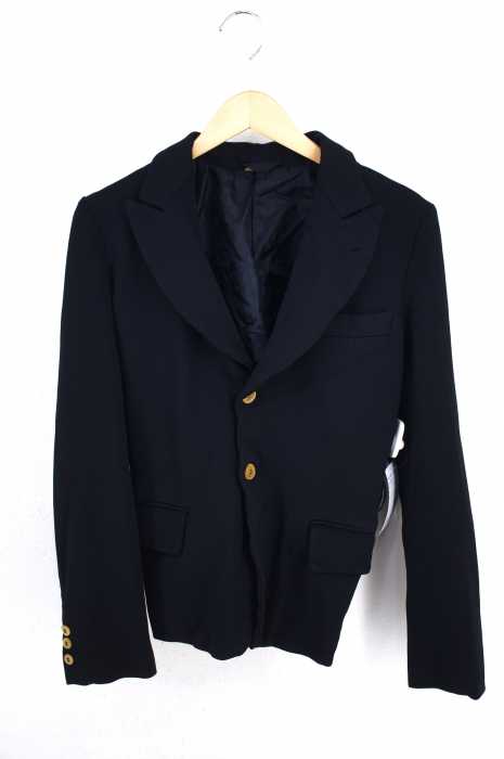 COMME des GARCONS （コムデギャルソン） AD2008 ポリ縮絨加工テーラードジャケット レディース アウター