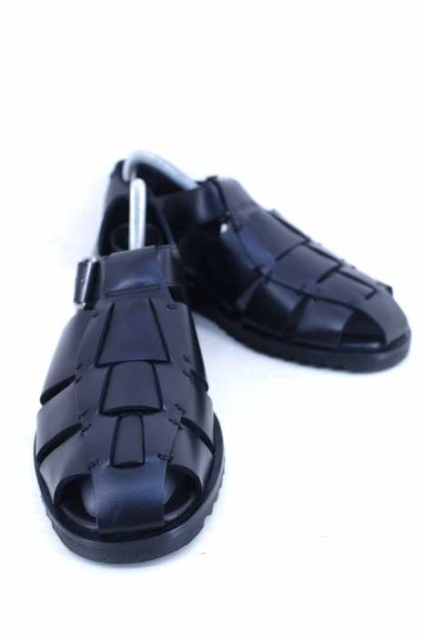 Paraboot（パラブーツ） PACIFIC レザーウーブンサンダル メンズ シューズ