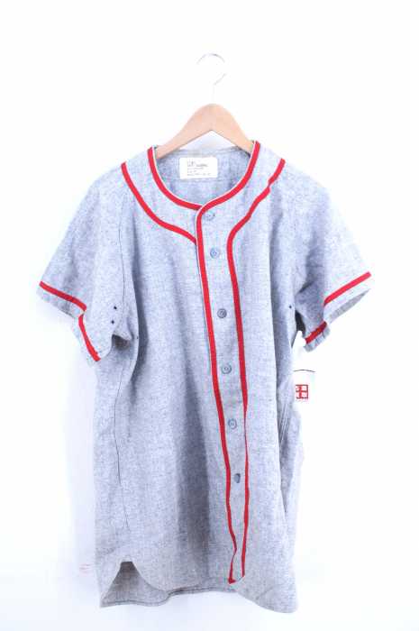 USED古着  （ユーズドフルギ） 70S USMC ウールベースボールシャツ メンズ トップス
