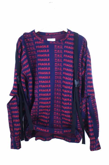SHAREEF（シャリーフ） FRAGILE ROGO SEPARATE SLEEVE L/S-T メンズ トップス