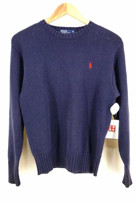 Polo by RALPH LAUREN （ポロバイラルフローレン） コットンニットセーター メンズ トップス