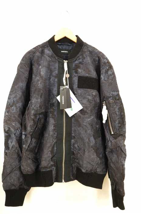DIESEL （ディーゼル） J SOULY TYE JACKET ビンテージナイロンボンバージャケット メンズ アウター