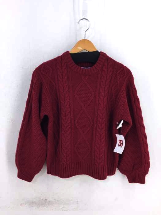 SIMPLICITE（シンプリシテェ） 18AW ケーブルカノコプルオーバー レディース トップス