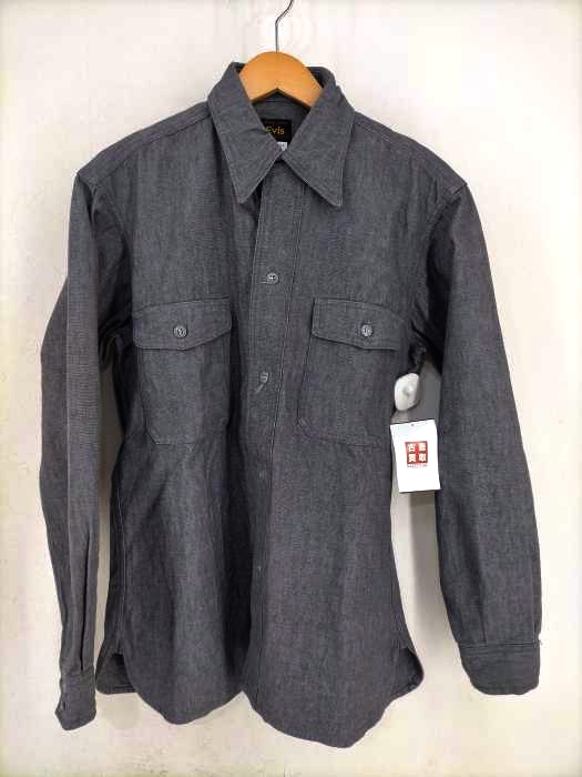 EVISU（エヴィス） フラップポケット ワークシャツ メンズ トップス