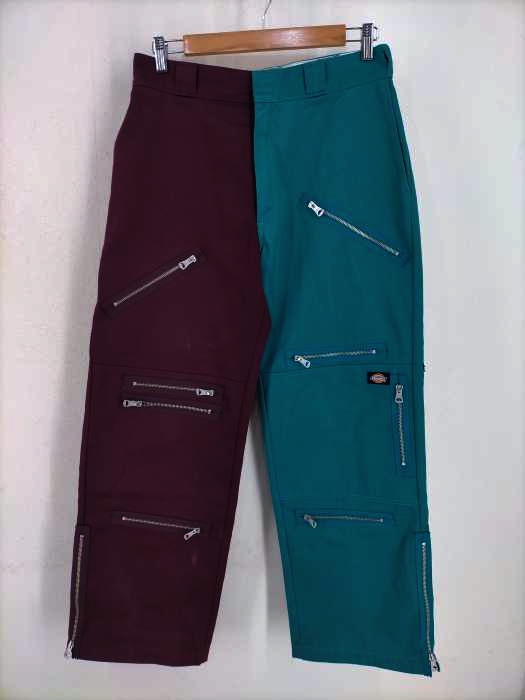 MYne（マイン） ディッキーズクレイジージップバイカラーパンツ Dickies Crazy zip bicolor pants メンズ パンツ