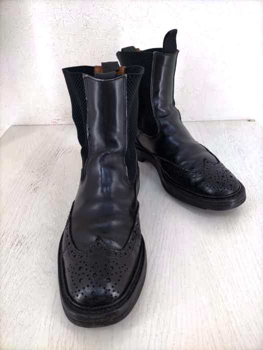 USED古着（ユーズドフルギ） ウイングチップ サイドゴアブーツ メンズ シューズ