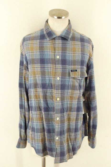 GUESS (ゲス) チェック柄ボタンシャツ メンズ トップス