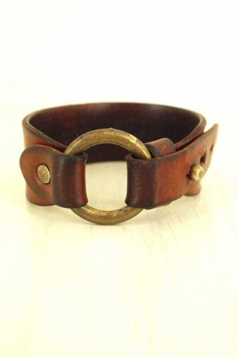 Il Bisonte イルビゾンテ レザーブレスレット メンズ ファッション雑貨 ブランド古着買取販売バズストア