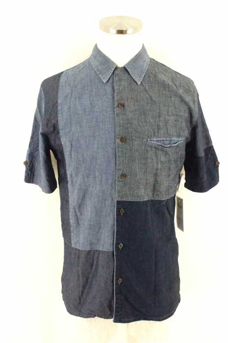 Nudie Jeans（ヌーディージーンズ） オープンカラーデニムボタンシャツ メンズ トップス