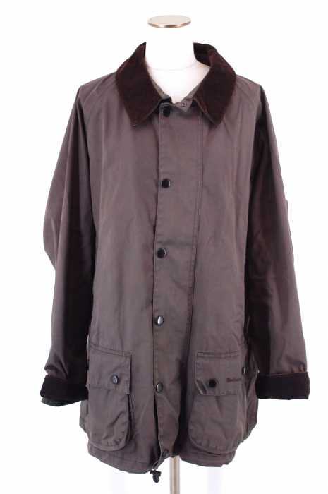 Barbour （バブアー） LIGHTWEIGHT BEAUFORT 襟コーデュロイハーフコート メンズ アウター