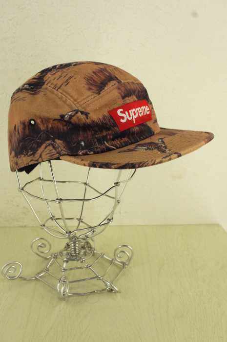 Supreme （シュプリーム） 総柄ボックスキャップ メンズ 帽子
