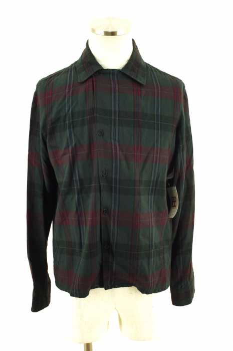 LAD MUSICIAN （ラッドミュージシャン） 13SS チェック柄レーヨンボタンシャツ メンズ トップス
