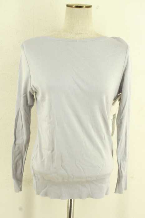 UNITED ARROWS green label relaxing （ユナイテッドアローズグリーンレーベルリラクシング） CR HANDWASH Cフライス B/N カットソー レディース トップス