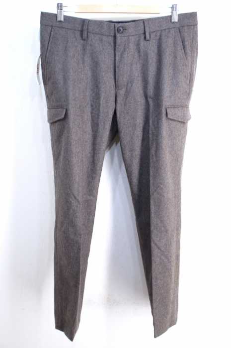 UNITED ARROWS green label relaxing (ユナイテッドアローズグリーンレーベルリラクシング) BALLIS FLAN FLAP 6POC ウールスラックスパンツ メンズ パンツ