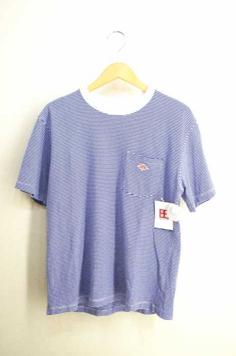 DANTON （ダントン） リブボーダーTシャツ メンズ トップス