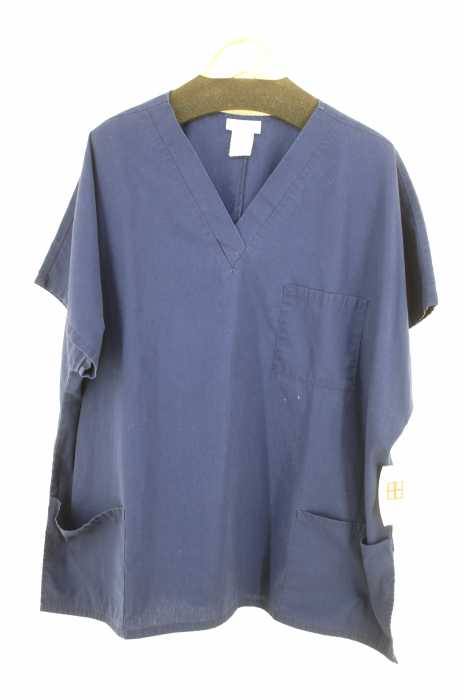 USED古着  （ユーズドフルギ） FASHION SCRUBS ホスピタルシャツ Vネックプルオーバー メンズ トップス