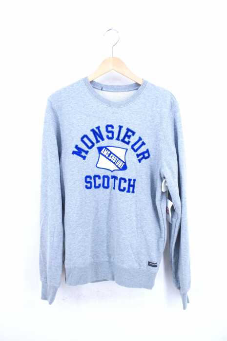 SCOTCH&SODA(スコッチアンドソーダ) 17AW デザイン刺繍スウェット メンズ トップス
