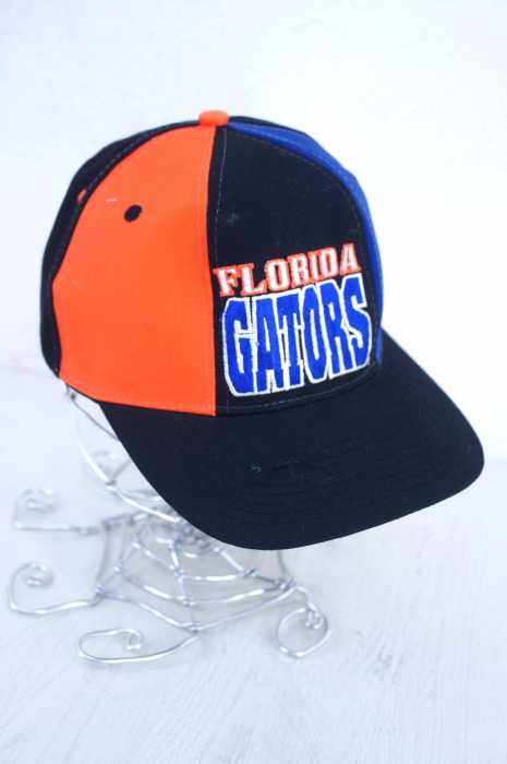 USED古着  （ユーズドフルギ） FLORIDA GATORS　6パネルキャップ メンズ 帽子