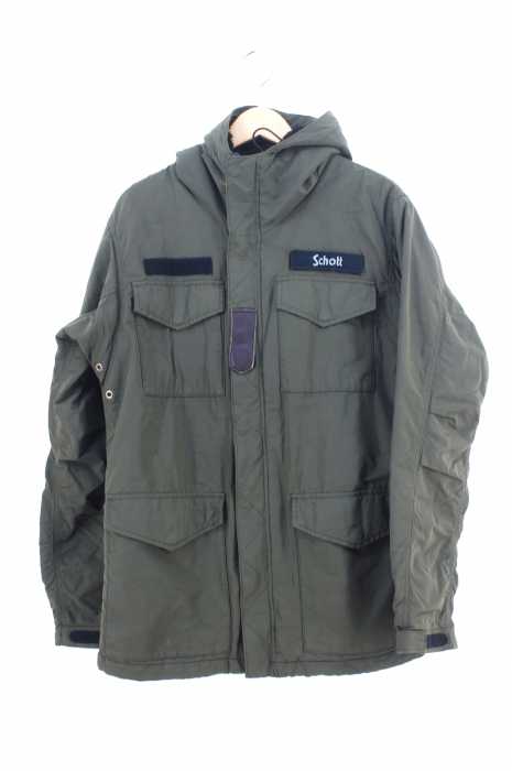 STUSSY × SCHOTT（ステューシー ショット） Waxed M-65 JKT メンズ