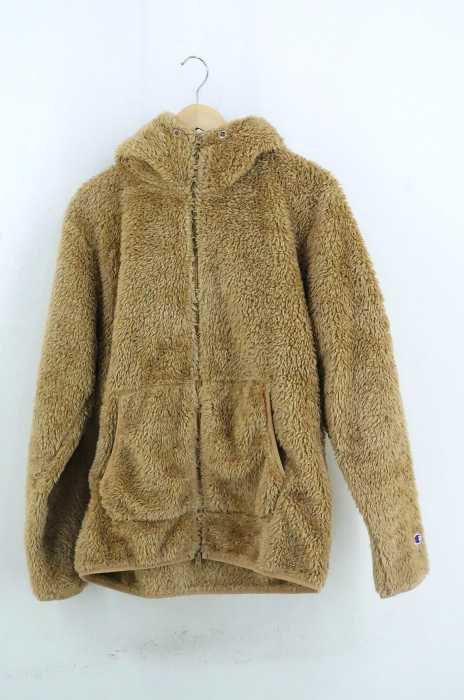 値下げ価格新品タグ付き今季正規品別注シェルパフリースジップパーカーサニーレーベル Sonny Label - SAKURA様Champion 別注シェルパフリースハイジップ