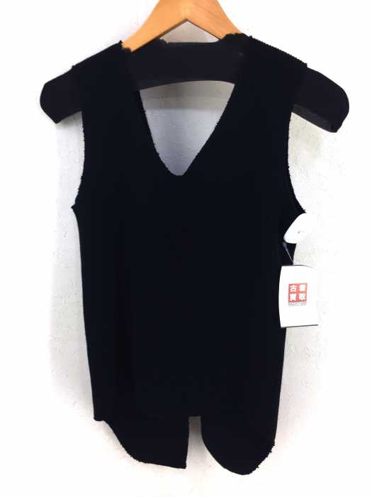 PHEENY（フィーニー） 19SS Big waffle V neck N/S ビッグワッフルVネックノースリーブ レディース トップス
