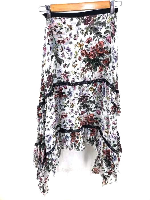 ERDEM（アーデム） NOVA SKIRT 花柄シルクスカート レディース スカート