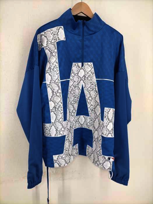 KITH（キース） ロゴプリント ハーフジップジャケット メンズ アウター