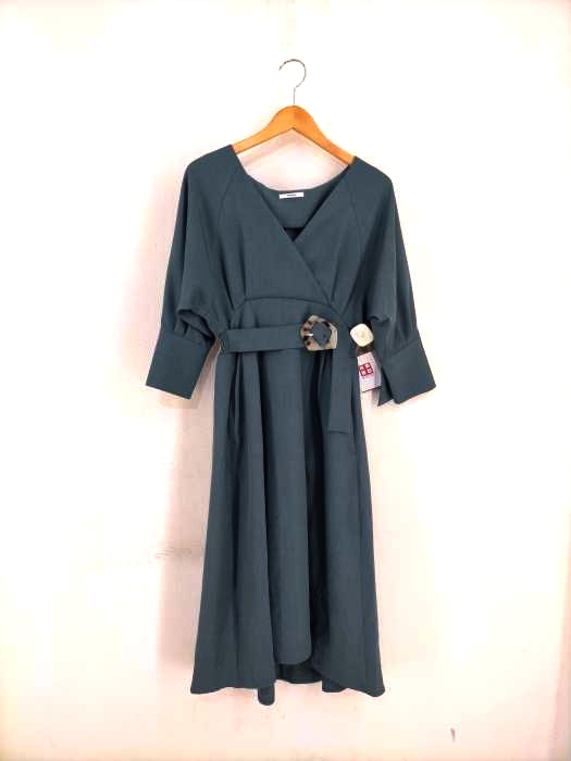 MURUA（ムルーア） 20SS カシュクールコルセットワンピース レディース ワンピース