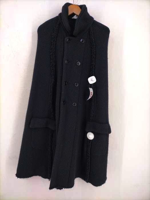robe de chambre COMME des GARCONS(ローブドシャンブルコムデギャルソン) AD2002 02AW ニットダブルコート レディース アウター
