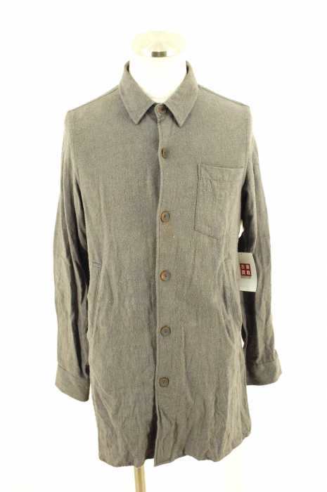 UNDERCOVERISM (アンダーカバーイズム) 14aw ネップ起毛ロングシャツ メンズ トップス