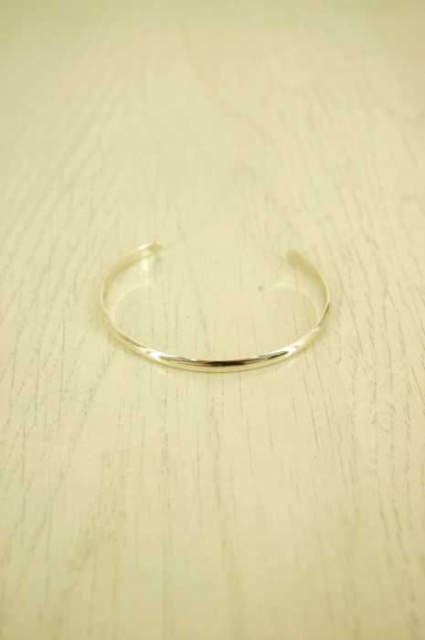 NUMBER (N)INE （ナンバーナイン） SILVER COATING NARROW LOGO BANGLE メンズ アクセサリー