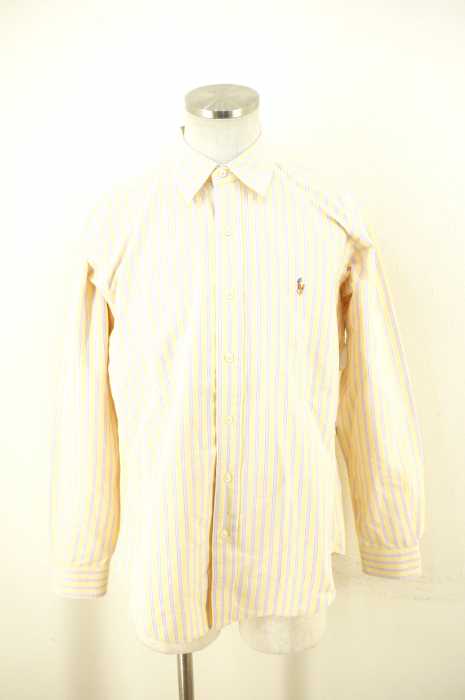 RALPH LAUREN (ラルフローレン) CLASSIC FIT ストライプ柄BDシャツ メンズ トップス