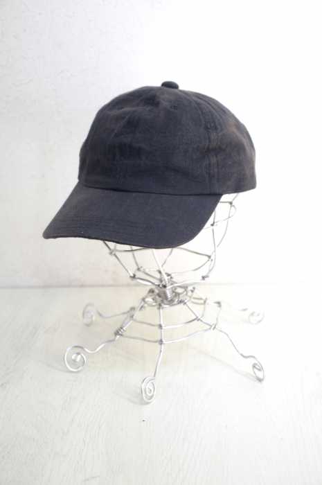 MAN-TLE（マントル） パラフィンワックスコーティング加工キャップ メンズ 帽子