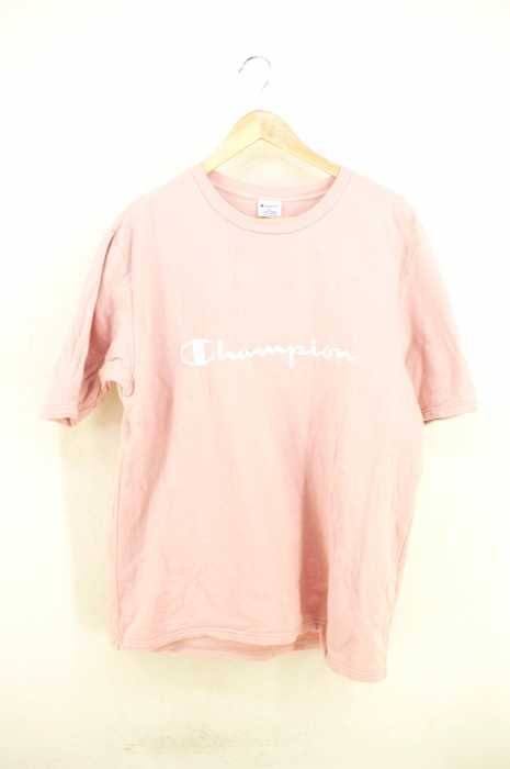 Champion （チャンピオン） ロゴ刺繍オーバーサイズクルーネックS/Sスウェット メンズ トップス