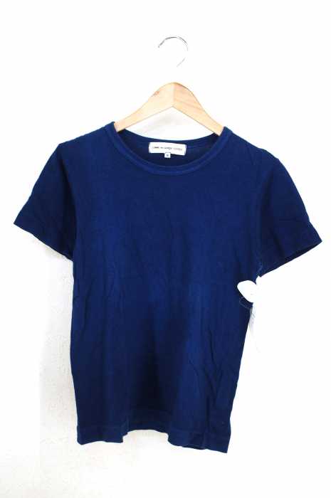 COMME des GARCONS EDITED(コムデギャルソンエディテッド) インディゴ染クルーネックS/S TEE レディース トップス