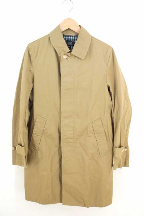 UNITED ARROWS green label relaxing （ユナイテッドアローズグリーンレーベルリラクシング） 比翼ステンカラーコート メンズ アウター