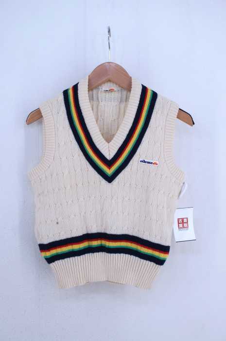ellesse（エレッセ） 90s チルデンニットベスト レディース トップス