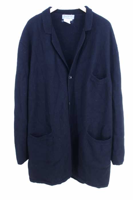 Yohji Yamamoto POUR HOMME （ヨウジヤマモトプールオム） ウールビッグロングカーディガン メンズ トップス