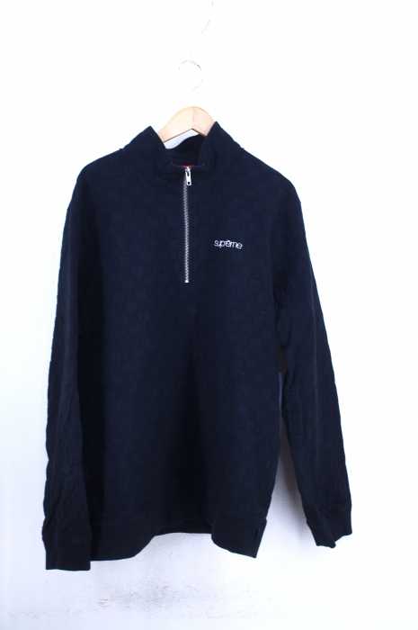Supreme （シュプリーム） 15SS Herringbone Check Half Zip Pullover メンズ トップス