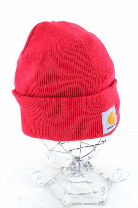 Carhartt (カーハート) アクリルロゴニットキャップ メンズ 帽子
