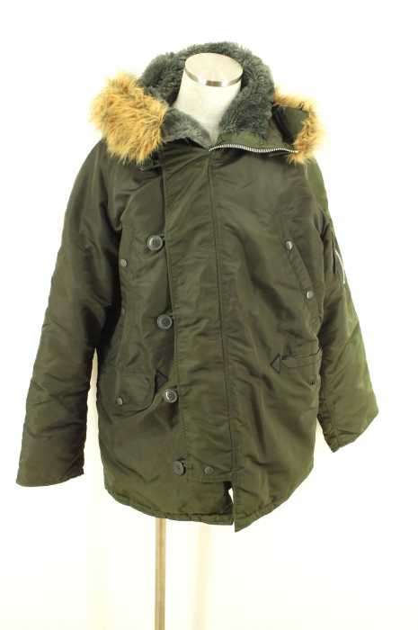ALPHA INDUSTRIES （アルファインダストリーズ） N-3B　フライトジャケット メンズ アウター