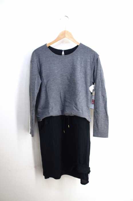 BEAUTY & YOUTH UNITED ARROWS  （ビューティーアンドユースユナイテッドアローズ） ポンチ＆ストライプワンピース レディース ワンピース