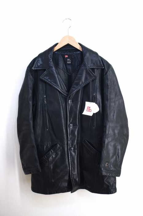 DIESEL （ディーゼル） 3Bレザージャケット メンズ アウター