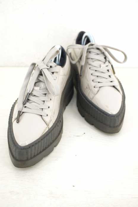 FENTY PUMA by Rihanna（フェンティ プーマバイリアーナ） Pointy Creeper Patent パテント厚底ポインテッドクリーパースニーカー レディース シューズ