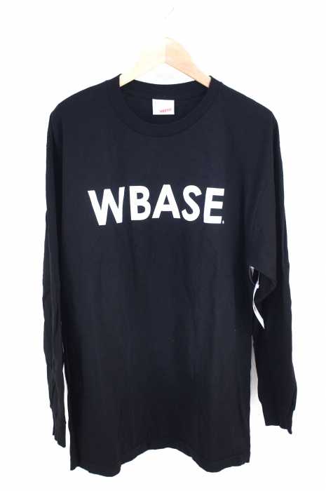WBASE（ダブルベース） ロゴプリントロングスリーブカットソー メンズ トップス
