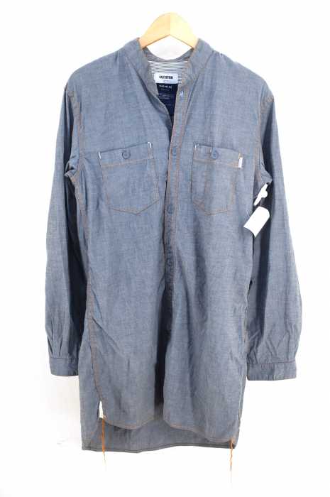 FACTOTUM （ファクトタム） DENIM バンドカラーデニムシャツ メンズ トップス