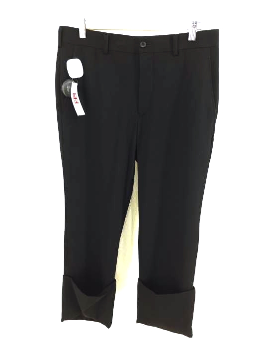 COMME des GARCONS HOMME PLUS（コムデギャルソンオムプリュス） AD2019 19AW ロールアップデザインウールクロップドパンツ メンズ パンツ